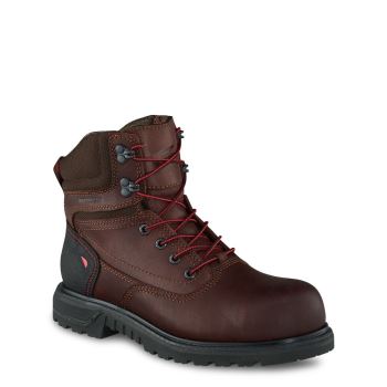 Red Wing Brnr XP 6-inch Waterproof Safety Toe Veiligheidsschoenen Dames Bordeaux - 2347
